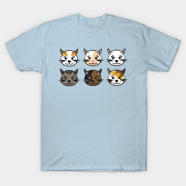 Cats T-Shirt by Lauramazing